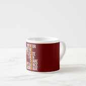Tasse Expresso Mentor Inspirer Educer Funny Enseignant  (Devant droit)