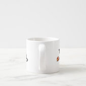 Tasse Expresso Meowy Christmas Funny Cat (Dos)