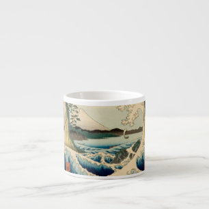 Tasse Expresso Mer japonaise de Satta Hiroshige Art