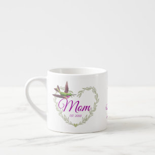 Tasse Expresso Mete Meilleure Maman Jamais Coeur Hummingbird Gian