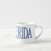 Tasse Expresso Miami, Floride - Bleu (Droite)