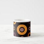 Tasse Expresso Mid-Century Modern Fall Geometric   (Devant)