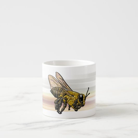Tasse Expresso Miel Bee (Devant)