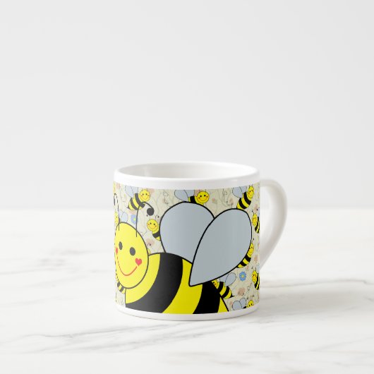 Tasse Expresso Mignon gaffez l'abeille (Devant droit)
