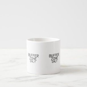 Tasse Expresso Minimaliste de la zone tampon