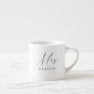 Tasse Expresso Mme Modern New-Mariée Mariée