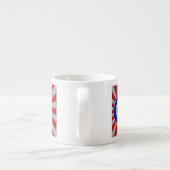 Tasse Expresso Mod Roundel Sunburst asiatique en fibre de carbone (Dos)