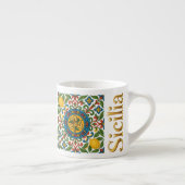 Tasse Expresso Modèle sicilien de Sicile (Droite)