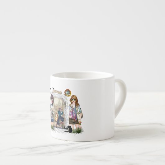 Tasse Expresso Modèles mode tendance (Devant droit)