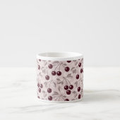Tasse Expresso Modelez avec les cerises 2 (Devant)