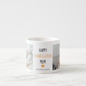 Tasse Expresso Modern Collage Photo Bon thanksgiving Maman (Devant)