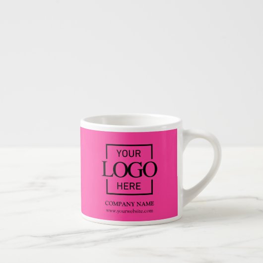Tasse Expresso Modern Simple Personalized Company Branding Logo (Droite)