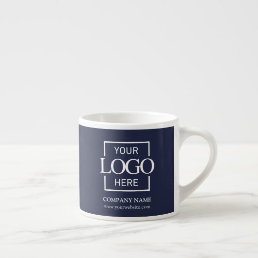 Tasse Expresso Modern Simple Personalized Company Branding Logo (Droite)
