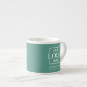Tasse Expresso Modern Simple Personalized Company Branding Logo (Devant droit)