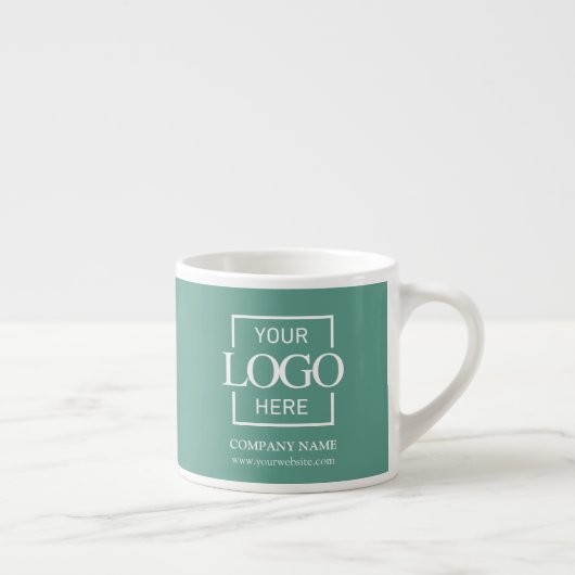 Tasse Expresso Modern Simple Personalized Company Branding Logo (Droite)