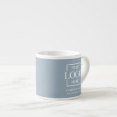 Tasse Expresso Modern Simple Personalized Company Branding Logo (Devant droit)