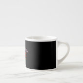 TASSE EXPRESSO MODERNE ET MODERNE PERSONNALISABLE NOIR VÉRIFIÉ (Droite)