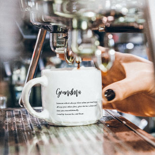 Tasse Expresso Moderne Simple Meilleure grand-mère toujours Meill