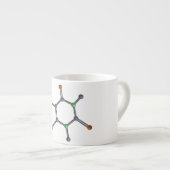 Tasse Expresso molécule de caféine (Devant droit)