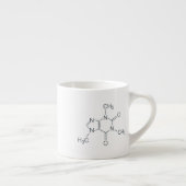 Tasse Expresso Molécule de caféine pour des amants de café (Droite)