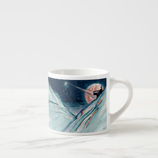 Tasse Expresso Mon futur chez soi dans l'espace (Droite)