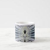 Tasse Expresso Monde Violet (Devant)