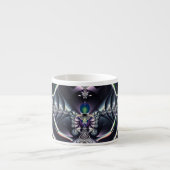 Tasse Expresso Monde Violet (Devant)