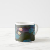 Tasse Expresso Monet Water Lys Pond Nénuphars Peinture (Devant droit)