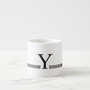 Tasse Expresso Monogramme grec