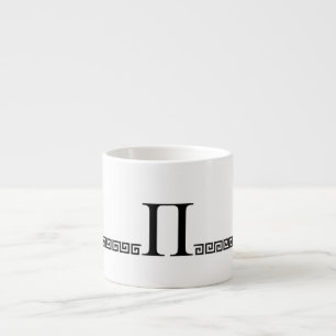 Tasse Expresso Monogramme grec