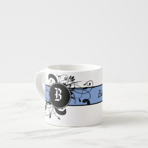 Tasse Expresso Monogramme victorien