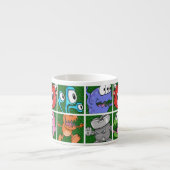 Tasse Expresso Monstres & Kaiju (Devant)