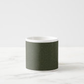 Tasse Expresso Moss Green Bruise Texture sur mesure Spécialité Mu (Devant)