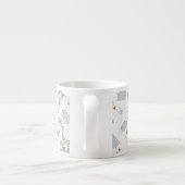 Tasse Expresso motif 2 de griffonnage (Dos)