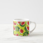 Tasse Expresso Motif 2 de pastèque (Droite)