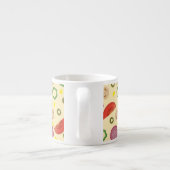 Tasse Expresso Motif 2 de pizza (Dos)