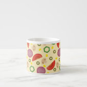Tasse Expresso Motif 2 de pizza (Devant)