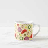 Tasse Expresso Motif 2 de pizza (Droite)