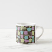 Tasse Expresso Motif 2 d'ustensiles de cuisine (Droite)