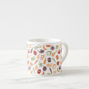 Tasse Expresso Motif 3 de nourriture