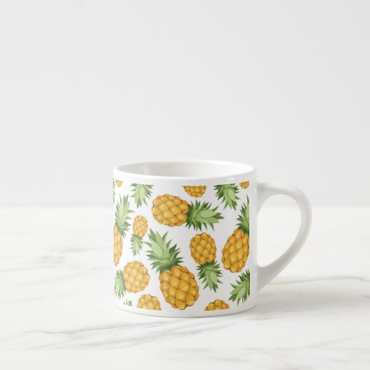 Tasse Expresso Motif à ananas (Droite)