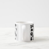 Tasse Expresso Motif à la mode (Dos)