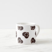 Tasse Expresso motif Abstrait à café (Devant droit)