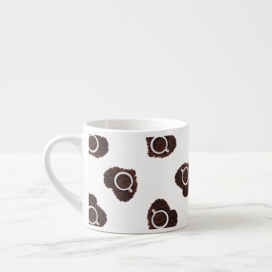 Tasse Expresso motif Abstrait à café (Gauche)