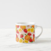 Tasse Expresso Motif abstrait avec la fraise (Droite)