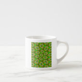Tasse Expresso Motif Abstrait jaune (Droite)