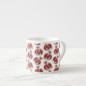 Tasse Expresso Motif avec la grenade (Devant droit)