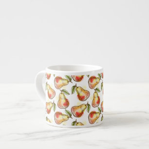 Tasse Expresso Motif avec la poire