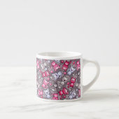 Tasse Expresso motif avec les chats mignons de griffonnage de (Droite)