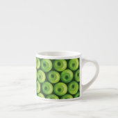 Tasse Expresso Motif avec les pommes vertes (Droite)